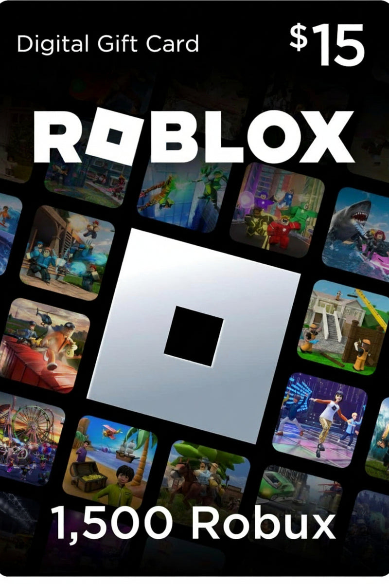 tarjeta roblox 1500 robux digital original