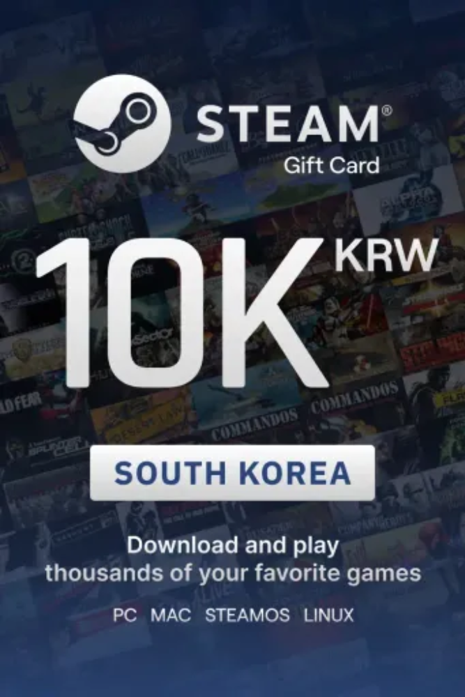 Steam wallet 10.000 KWR
