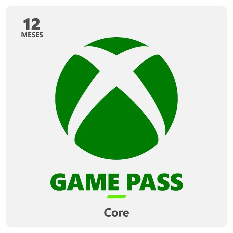 tarjeta xbox game pass core 12 meses colombia