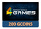 200 Gcoins - Latin Gamer Shop