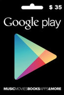 Tarjeta Google play gift card 35 USD - Latin Gamer Shop