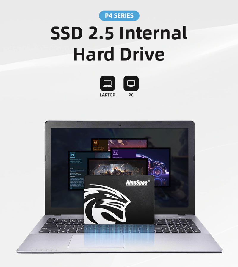 Kingspec 128 GB SSD disco duro - Latin gamer shop
