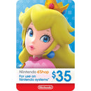 Tarjeta Nintendo eshop 35 USD - Latin Gamer Shop