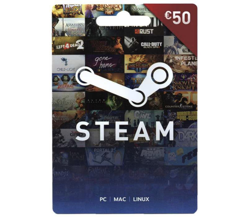 Steam wallet 50 Euros EU - Latingamershop