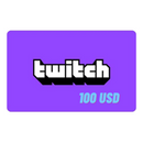 Twitch gift card 100 USD - Latin Gamer Shop