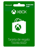 Tarjeta Xbox gift $100.000 COP - Latin Gamer Shop