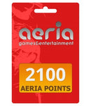 Tarjeta 2100 Aeria points - Latin Gamer Shop