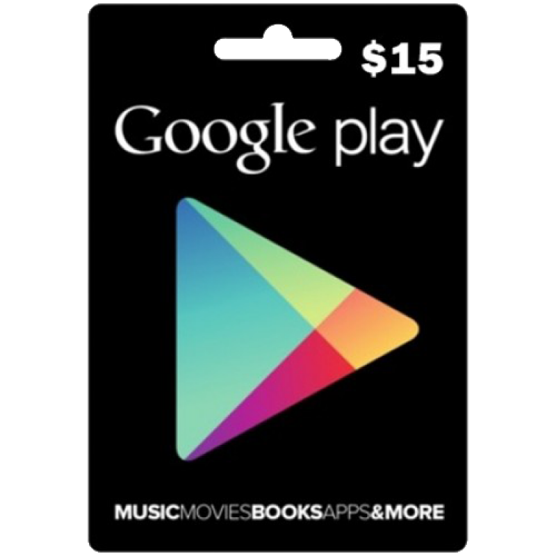 Tarjeta Google play gift card 15 USD - Latin Gamer Shop