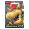 Nintendo 50 euros tarjeta de regalo codigo original - Latingamershop