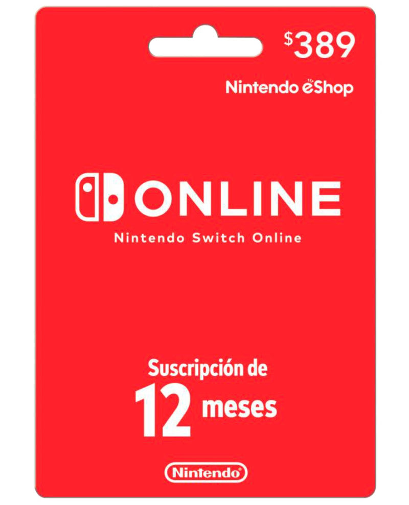 Nintendo online 12 meses - Latin Gamer Shop