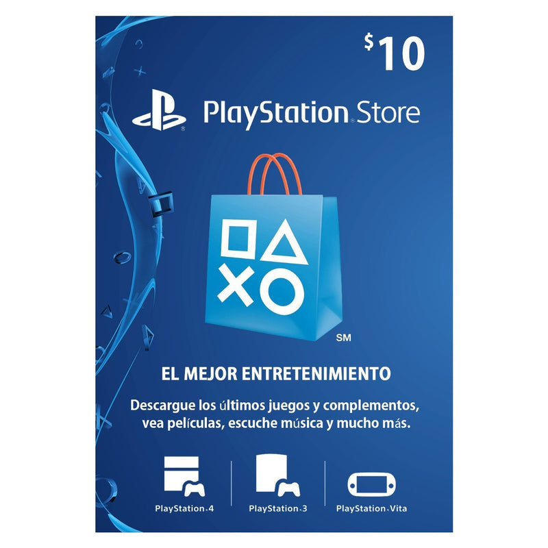 Tarjeta PSN 10 USD - Latin Gamer Shop
